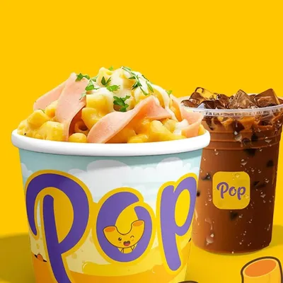Kiddie Mac and Drink Combo - Pop Meals Menu