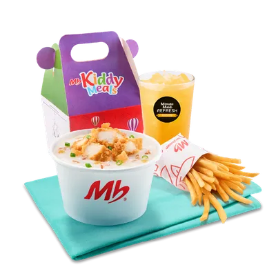 Kiddy Meal Set D - Bubur Ayam MB®* - Marrybrown Menu