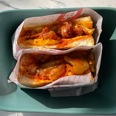 Kimchi Bacon - Isaac Toast & Coffee Menu