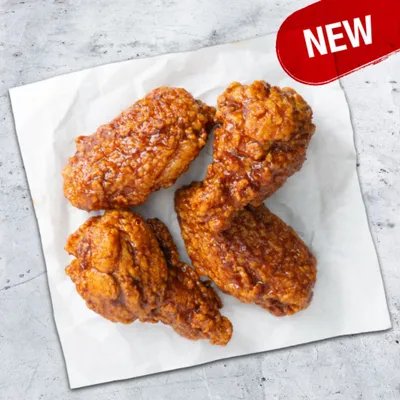 Krispy Wings – BBQ (Mini Bucket) - Pizza Hut Menu