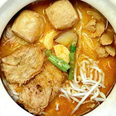 Kuey Teow Curry Laksa - Saiva Kitchens Menu