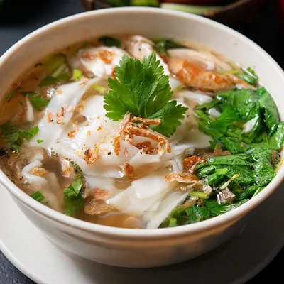Kuey Teow Sup Biasa - Abadi Cafeteria Menu