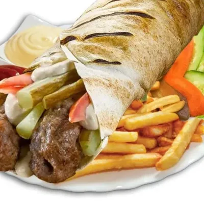 Lamb Kebab Meal Sandwish - Damascus Restoran (Bukit Bintang) Menu