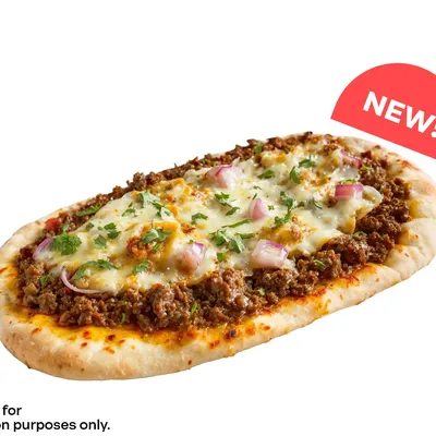 Lamb Keema Pizza - Kenangan Coffee Menu