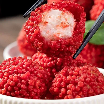 LICHI SHRIMP BALL 5PCS - Sour Little 7 (Melaka) 酸小七马六甲 Menu