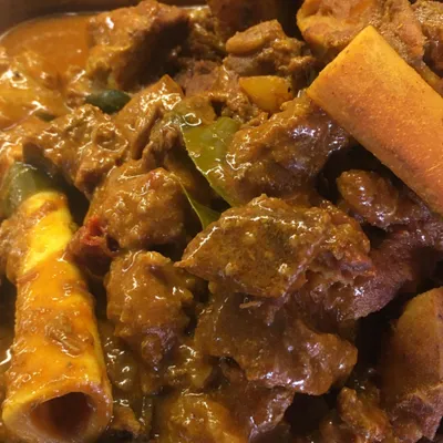 Local Mutton Peratal - Usha Banana Leaf (PJ) Menu