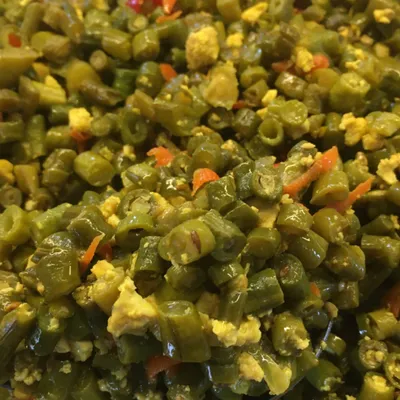 Long Bean Peratal - Usha Banana Leaf (PJ) Menu