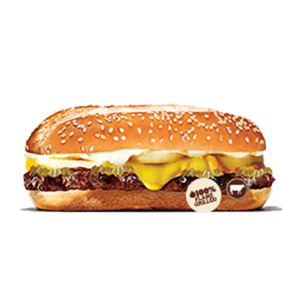 Long Cheesy Onion Beef - Burger King Menu