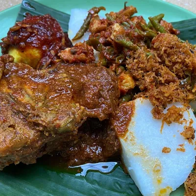 Lontong Kering - Restoran Kacang Pool Haji Menu