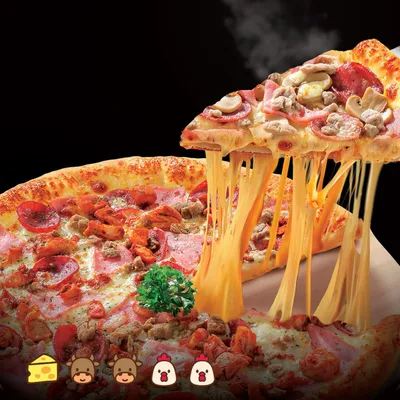 Macho Meat Lover Beef Pizza 🍖🔥🍕 - US Pizza Penang Menu