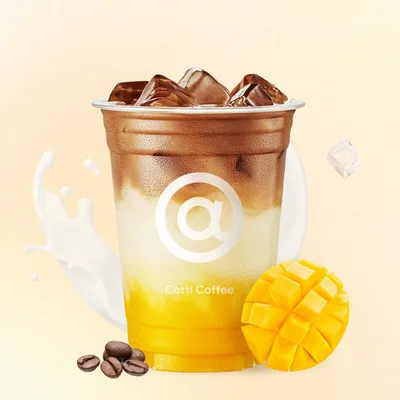 Mango Coconut Latte - Cotti Coffee 库迪咖啡 Malaysia Menu