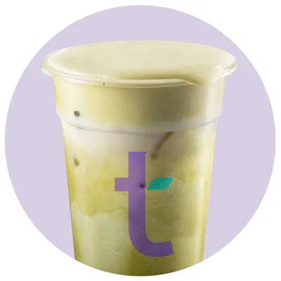 Matcha Mousse Latte - Tealive Menu