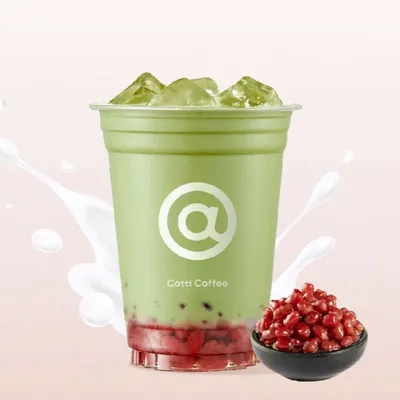 Matcha Red Bean Latte - Cotti Coffee 库迪咖啡 Malaysia Menu