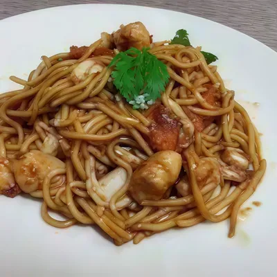 Mee Goreng Tomyam - Laman Aiman Juara Sup Herbal Menu