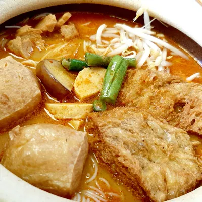 Mee Hoon Curry Laksa - Saiva Kitchens Menu