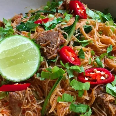 Mee Hoon Goreng Daging - Maimunah Food Corner Menu
