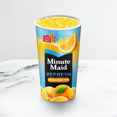 Minute Maid Refresh Orange Fruit Drink Large - Texas Chicken Menu