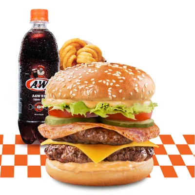 Mozza® Burger Combo - A&W Menu