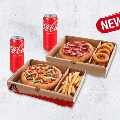 MyBox Duo Pizza (NP: RM67.80) - Pizza Hut Menu