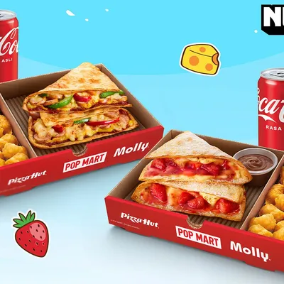 MyBox Molly Twin Combo Melts - Pizza Hut Menu
