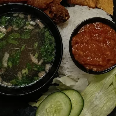 Nasi Ayam Goreng Berempah - Kedai Makan Ayam Penyet Dan BAKSO KAK ROS Menu