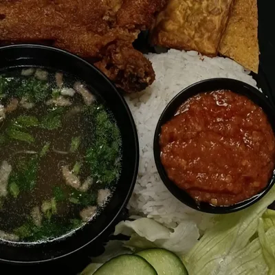 Nasi Ayam Penyet - Kedai Makan Ayam Penyet Dan BAKSO KAK ROS Menu