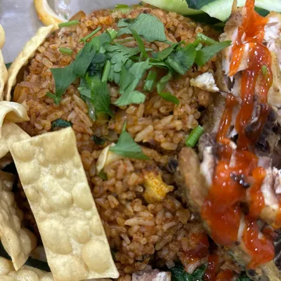 NASI GORENG AYAM - Ayam Penyet Bonda Menu