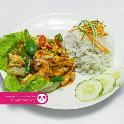 Nasi Goreng Ayam Merah - Laman Aiman Juara Sup Herbal Menu