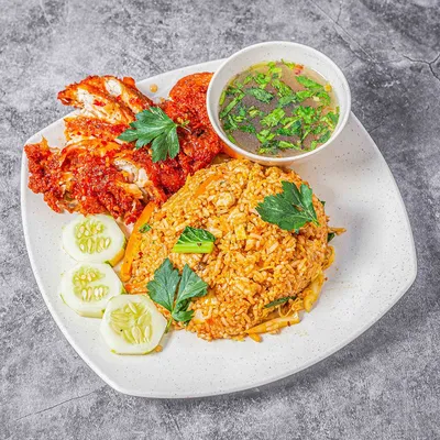 Nasi Goreng Ayam - Nasi Kandar Rasmeena Menu