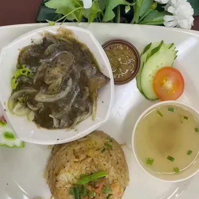 Nasi Goreng Daging Black Pepper - Sajian G Jee Menu