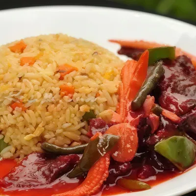 Nasi Goreng Daging Merah - Abadi Cafeteria Menu