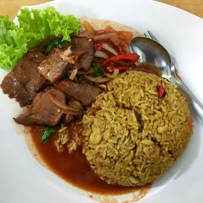 Nasi Goreng Daging Merah - Dayana Ala Thai Seafood Menu