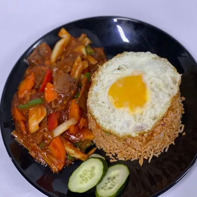 Nasi Goreng Dan Daging Masak Merah - Firas Ultimate Corner @ The Shore Menu