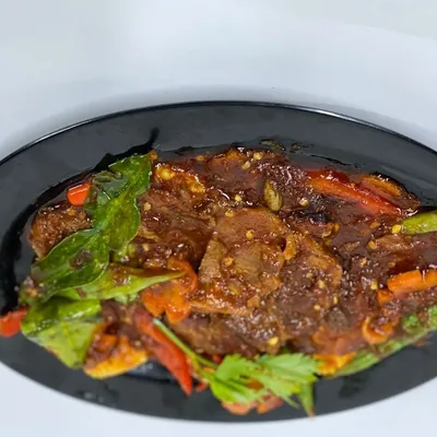 nasi goreng dan paprik daging - Firas Ultimate Corner @ The Shore Menu