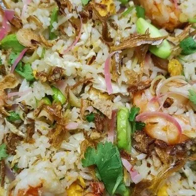 Nasi Goreng Kerabu - Laman Aiman Juara Sup Herbal Menu