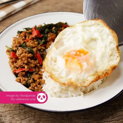 Nasi Goreng Pad Kra Pao - Fathin Seafood Menu