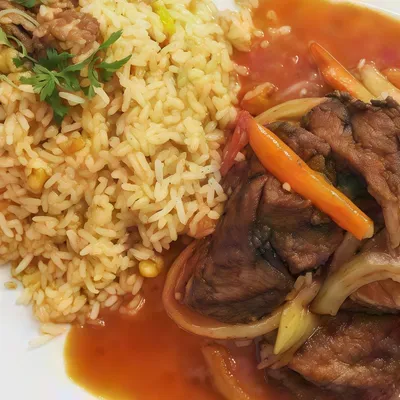 Nasi Goreng Padprik Daging - Laman Aiman Juara Sup Herbal Menu