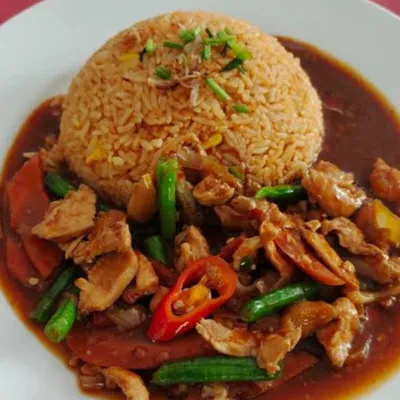 Nasi Goreng Paprik Campur - Riang Riang Restaurant Menu