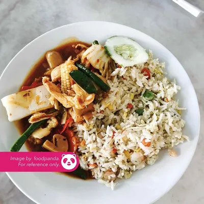 NASI GORENG PUPRIK SEAFOOD - Al Fariz Maju Menu