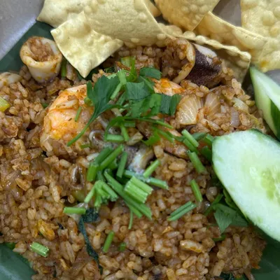 NASI GORENG SEAFOOD - Ayam Penyet Bonda Menu