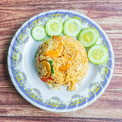 Nasi Goreng Seafood - NURJAYA THAI FOOD Menu