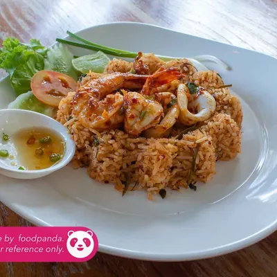 Nasi Goreng Sotong - Nasi Kandar Rasmeena Menu