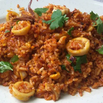 Nasi Goreng Sotong - NURJAYA THAI FOOD Menu