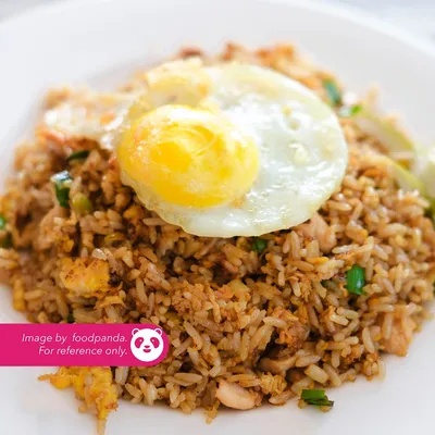 Nasi Goreng Sotong Sambal + Telur Mata - Restoran Sup Tulang ZZ Menu