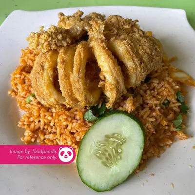Nasi Goreng Sotong - Syafiq Thai Seafood Menu