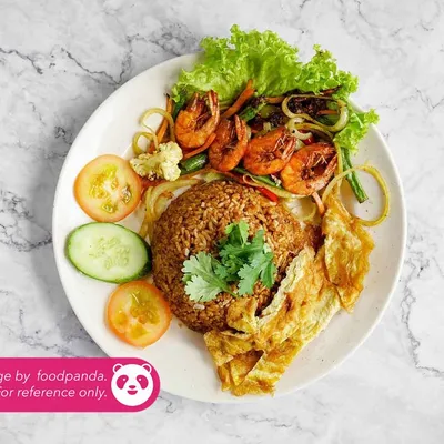 Nasi Goreng Udang - Eddy & Pak Mod Tomyam Seafood Menu