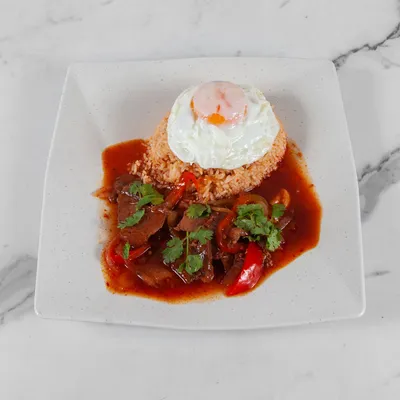 Nasi Goreng USA Daging - Eddy & Pak Mod Tomyam Seafood Menu