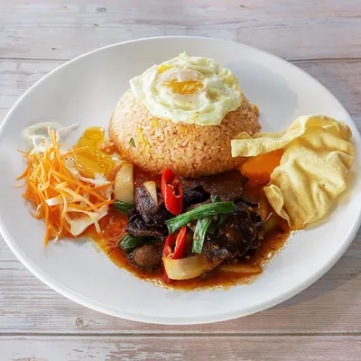 Nasi Goreng USA - Laman Aiman Juara Sup Herbal Menu
