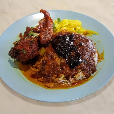 Nasi Kandar Ayam Bawang - Restaurant Nasi Kandar Padang Kota Menu