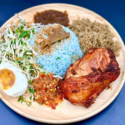 Nasi Kerabu Ayam Berempah - Planet Nasi Kukus Menara U (Shah Alam) Menu